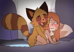 1boy1girl female furry league_of_legends male oc original_character straight_sex teemo