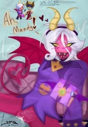 2girls brawl_stars brawlstarsnsfwt colette_(brawl_stars) girl hair_pussy mandy_(brawl_stars) pornography pussy vagina