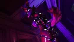 3d animatronic anthro big_breasts breasts canine female five_nights_at_freddy's five_nights_at_freddy's_2 fox foxy_(fnaf) furry machine mammal massaffect3 razorsz robot solo source_filmmaker