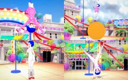 1girls 4_panel_comic afro arms_spread ass balancing big_ass blue_eyes blue_hair blue_nipples blush breasts bubblegum_(cio425) cheek_dots cio425 clown clown_girl clown_nose comic exhibitionism female female_only gloves_and_boots_only gloves_only hand_over_mouth handstand handstand_with_split_pose juggling large_ass leglock leotard naked naked_female navel nipples nude nude_female peace_sign performance pink_leotard pink_nose pink_skirt pussy red_cheekdots red_choker red_shoes retropunch shoes_only stripper_pole upside-down upside-down_splits vagina white_gloves white_skin white_socks white_spots wink winking_at_viewer