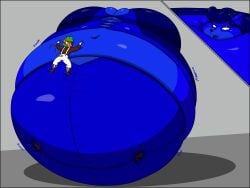 big_breasts blueberry_inflation breasts cleavage female furry huge_breasts inflation lj_caffie tagme thick_thighs wide_hips