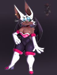 rouge the bat from sega by chuyy