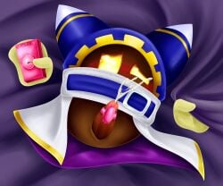 cumming dick kirby_(series) magolor vibrator_on_penis