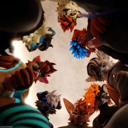 1:1 3d_(artwork) 4k absurd_res animal_genitalia animal_penis anthro anthro_on_anthro balls biped black_body black_fur blender_(artwork) blender_cycles blue_body blue_fur bottomwear canid canine canine_genitalia canine_penis canis claws clothed clothing depth_of_field digital_media_(artwork) dominant dragonplayer dragonplayer_(character) erection feet feet_on_penis foot_fetish foot_on_balls foot_on_chest foot_play footjob fox fur genitals grey_body grey_fur group hair hi_res hindpaw hoodie inside knot licking lying lying_on_ground male male/male mammal maro_lupus multicolored_body nude on_back on_ground open_mouth orgasm pants paws penis reflection rexouium sex slim slim_anthro slim_male slim_sub smile stepped_on stepping_on_another stepping_on_balls stepping_on_chest stepping_on_face stepping_on_genitals submissive submissive_male surrounded tail teeth tongue tongue_out topwear trampling white_body white_fur