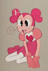 1girls after_oral clothed clothed_female confused confused_face confused_look cum_in_mouth cum_on_face cumshot cumshot_in_mouth cumshot_on_face edit edited female innocent innocent_expression post_blowjob post_oral small_female spinel_(steven_universe) steven_universe steven_universe:_the_movie young_looking_female