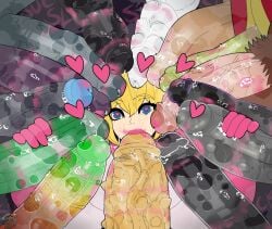 1girls 6+boys absurdly_large_cock blonde_hair bowser cedric_dewitt cock_ring crown donkey_kong fellatio female inminent_sex lipstick_mark lipstick_on_penis male mario_(series) mario_kart multiple_boys penis petey_piranha pink_lipstick princess_peach smithy_(mario) super_mario_bros._2 super_mario_rpg super_mario_sunshine surrounded_by_penises tagme wart_(mario) wearing_clothes wearing_crown