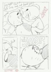 1boy 1girls ass big_breasts big_penis blowjob breasts cartoon_network cleavage female female fur furry garabatoz gumball_watterson incest male nicole_watterson oral oral_sex penetration penis sex sucking sucking_penis tail tawog the_amazing_world_of_gumball