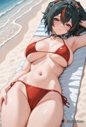 1girls 2025 ahoge ai_generated ass ass_focus back bangs bare_shoulders black_bra black_clothes black_hair black_legwear black_panties black_thighhighs black_underwear blush bra breasts cellphone cleavage closed_mouth clothing curvaceous curvaceous_female curvaceous_figure curvy curvy_figure female female_focus female_only from_behind garter_belt garter_straps hair_ornament holding holding_object holding_phone hoyoverse huge_ass indoors inviting inviting_to_sex lace lace_trim large_breasts legwear lingerie long_hair looking_at_viewer looking_back mihoyo mirror multicolored_hair new_eridu_public_security orange_hair panties pantsu phone ponytail presenting presenting_ass presenting_breasts presenting_hindquarters presenting_pussy presenting_self red_bra red_eyes red_hair red_nails red_panties red_underwear reflection rognezart seductive seductive_look seductive_smile selfie shoulder_blades sideboob skindentation smartphone solo standing streaked_hair thick_thighs thigh_gap thighhighs thighs thong underwear underwear_only voluptuous voluptuous_female zenless_zone_zero zhu_yuan
