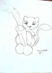 big_penis cum legendary_pokemon mew penis pokemon pokemon_(species) sketch terminatormkii