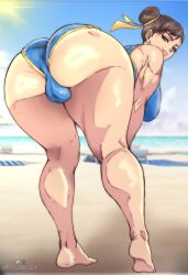 1futa 2025 2d 2d_artwork ass ass_expansion ass_focus ass_up balls beach belgelex bent_over big_ass big_breasts big_butt big_penis big_thighs breasts chun-li chun-li_(cosplay) chun-li_(fortnite) futanari hi_res huge_ass huge_balls huge_breasts huge_thighs presenting presenting_anus presenting_balls presenting_hindquarters solo solo_focus solo_futa street_fighter suit