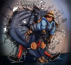 big_ass big_ass_(male) big_butt buttcrush gay huge_ass huge_butt kojoarts male male/male male_only