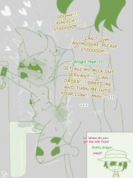 2025 ahe_gao ajaw_(genshin_impact) anthro anthrofied big_ass big_belly cow_print_bikini cum cum_drip cum_in_ass cum_in_pussy cumshot dragon english_text excessive_cum excessive_genital_fluids farm farm_boy gay genshin_impact heart heart-shaped_pupils heart_symbol huge_ass human humanoid_genitalia humanoid_penis jembbrowm kinich_(genshin_impact) monochrome self_upload shitpost shortstack size_difference sweat sweating tail text tied_up yaoi