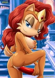 queen sally acorn from archie comics by bbmbbf