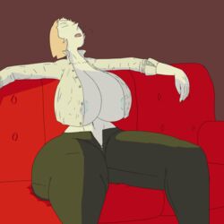 5h4m3l355 big_breasts big_hips breasts gem_(species) huge_breasts pearl_(steven_universe) steven_universe