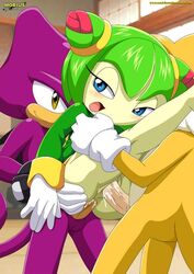 cosmo the seedrian from sonic (series) by bbmbbf