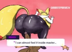 2d 2d_(artwork) 2d_animation 2d_artwork animated animation anthro ass ass_focus big_ass big_breasts big_butt big_penis braixen breasts dark-skinned_male dark_skin digital_art digital_media digital_media_(artwork) dubstepbronyr34 duo erection female female_on_human furry furry_female generation_6_pokemon genitals heart huge_ass huge_butt huge_cock human male male/female mammal musky musky_butt nintendo nipples no_sound nude nude_female penis penis_out pokémon_(species) pokemon pokemon_(species) pussy tagme tail tease thick_thighs thighs video