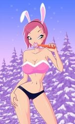 bra bunny_ears carrot human panties snow solo tagme tecna winx_club zfive