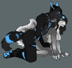 anthro_on_anthro anthro_penetrating_anthro doggy_style doggy_style doggy_style_position furry implied_doggystyle implied_penetration male/female male_penetrating_female straight straight_sex