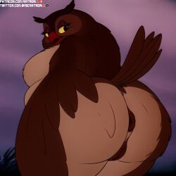 1girls 4k ai_generated anthro anus avian bbw big_ass big_breasts big_butt big_mama_(fath) chubby chubby_anthro chubby_female disney fat fat_ass fat_butt feathers female genitals highres large_ass large_breasts massive_butt massive_thighs matronai_(artist) mature mature_female mature_woman obese obese_anthro obese_female overweight overweight_female owl patreon patreon_username pinup puffy_anus pussy solo solo_female solo_focus ssbbw stable_diffusion the_fox_and_the_hound twitter_username