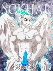 angel_dragon anthro dragon erection fureffect male male_only penis sckhar shootingstar solo