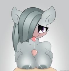 2017 animated anthro anthrofied breasts duo earth_pony equine female friendship_is_magic furry horse male mammal marble_pie_(mlp) my_little_pony n0nnny paizuri penis pony sex straight