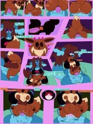 1futa 3:4 absurd_res anthro_on_feral ass ass_up belly big_belly big_butt blue_body blue_fur bodily_fluids brown_body brown_fur brown_hair butt_grab canid canine chibi_(chibitay) chibitay cum cum_in_pussy cum_inside cumflated eevee eeveelution english_text felid feline female feral fur futa_on_feral futanari genital_fluids hand_on_butt hi_res impregnation internal intersex interspecies mammal mostly_nude nintendo penetration pokémon_(species) pokemon pokemon_(species) pokemon_trainer pokephilia presenting presenting_hindquarters profanity pussy_juice sound_effects stomach_bulge text vaginal_penetration x-ray zoophilia