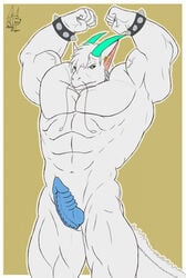 angel_dragon anthro anubis-kruger dragon erection male male_only penis sckhar solo