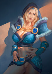 crystal maiden from dota by mavezar