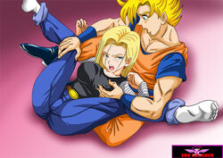 android 18 from dragon ball by ero shocker