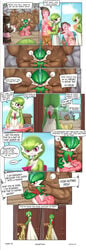 2boys 2girls ambiguous_gender breasts comic english_text gallade gardevoir geodude gothitelle graveler holding human masterploxy mrploxy nintendo original_character outdoors page_59 persian pokémon_(species) pokemon pokemon_(species) pokemon_bw pokemon_dppt pokemon_rse text white_border