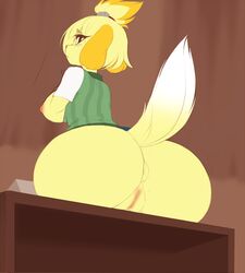 isabelle (animal crossing) from animal crossing by kanel