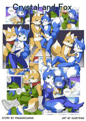 canine comic fox fox_mccloud invalid_tag krystal mammal mccloud nintendo star_fox video_games