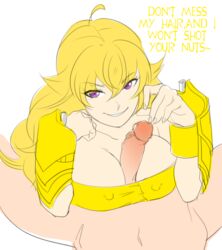 yang xiao long from rwby by sinccubi