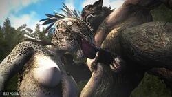 1boy 1girls 2017 3d absurdres animated areolae argonian balls big_breasts breasts brown_eyes cavafly01 claws closed_eyes erection fellatio female from_below highres interspecies lizard male monster monster_cock neck_grab nipples no_sound nude nurja oral penis reptile scalie sharp_teeth skyrim skyrim_werewolf source_filmmaker tail teeth testicles the_elder_scrolls video werewolf wolf