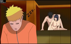 big_breasts boruto:_naruto_next_generations breasts cheating cheating_wife cuck cuckold hyuuga_hinata nara_shikamaru naruto sex shika-hina sleep sleeping uzumaki_naruto wife