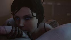 3d animated babydoll ball_sucking big_ass big_penis bioshock bioshock_infinite black_hair blue_eyes bra bubble_butt couple curvy dat_ass duo elizabeth_comstock erection female gloves handjob licking lingerie long_hair masturbation no_sound nude oral_sex panties pink_lips sex source_filmmaker spoks straight thong underwear veiny_penis video voluptuous wide_hips