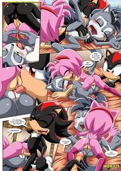 amy_rose anus archie_comics ass balls bbmbbf bed black_fur blush breasts closed_eyes cunnilingus female fur grey_fur grope group group_sex lupe_the_wolf male masturbation mobius_unleashed open_mouth oral orgasm palcomix penis pink_fur pussy red_fur sega sex shadow_the_hedgehog simple_background sonic_(series) sonic_satam sonic_the_hedgehog_(archie) sonic_the_hedgehog_(comics) sonic_the_hedgehog_(series) straight threesome tongue vaginal_penetration vein veiny_penis