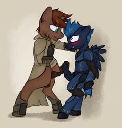 caliber equine fan_character frottage horse male mammal marsminer my_little_pony pommel pony sex yaoi