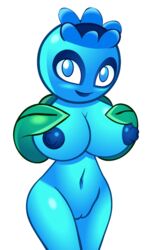 blueberry_(disambiguation) breasts electric electric_blueberry_(pvz) female grabbing_own_breast nipples plantie plants_vs_zombies pussy solo tagme undead