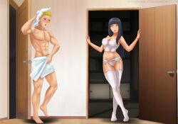 hyuuga hinata from naruto by amenoosa