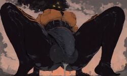 ai_generated bulge cum deadlock futanari haze_(deadlock) mcgold4553 valve