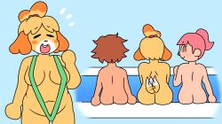 isabelle (animal crossing) from animal crossing by compysteps