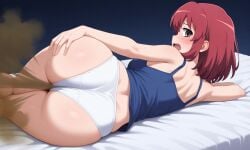 ai_generated ass ass ass_focus big_ass fart fart_fetish farting farts kushieda_minori minori_kushieda toradora!