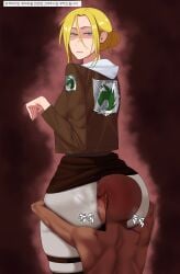 annie leonhardt from attack on titan by nakge