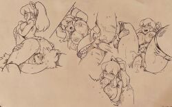 2024 5_fingers anthro anthro_penetrating anthro_penetrating_female anthro_penetrating_humanoid big_breasts black_and_white blush bodily_fluids breasts canon_x_oc capcom domestic_cat duo exposed_breasts felid feline felis fellatio female female_on_top female_penetrated fingers from_behind_position genitals hair heart_pupils humanoid humanoid_on_anthro humanoid_penetrated hybrid imminent_facesitting lagomorph leporid machine male male/female male_on_bottom male_penetrating male_penetrating_female male_penetrating_humanoid mammal mega_man_(series) monochrome nipples not_furry on_bottom on_top one_eye_closed open_mouth open_smile oral penetration penile penile_penetration penis penis_in_pussy ponytail pussy rabbit robot roll_(mega_man) sex smile sweat traditional_media_(artwork) twistedterra vaginal_penetration vaginal_penetration