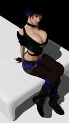 3d 3d_(artwork) 3d_model 3d_render blender blender_(artwork) blender_(software) blender_eevee reina_mishima tekken tekken_8