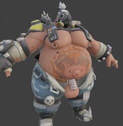 roadhog from overwatch by augghles