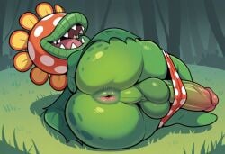 petey piranha from nintendo by qoom99