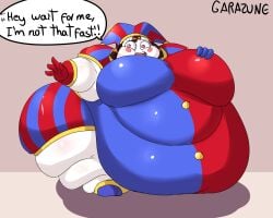 bbw belly_fat belly_overhang big_belly big_stomach blob chubby chubby_female double_chin fat fat_ass fat_cheeks fat_face fat_fetish fat_girl fat_rolls female flabby flabby_arms flabby_belly flabby_legs garazune gigantic_belly gigantic_butt huge_belly immobile massive_ass massive_belly massive_butt massive_thighs morbidly_obese morbidly_obese_female obese obese_female overweight pomni_(the_amazing_digital_circus) ssbbw the the_amazing_digital_circus thick_ass weight_gain weight_gain_female