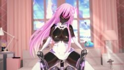 3d 3d_animation big_breasts corruption dronification holding_hands incest latex latex_corruption latex_suit light-skinned_female long_hair looking_at_viewer nepgear nephew neptunia_(series) nipples no_sound penis pink_hair purple_heart_(neptunia) purple_sister red_eyes riding sex sisters smile tagme taihou1944 transformation vaginal_penetration video
